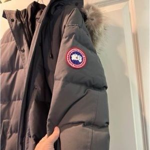 Canada Goose parka XL graphite gray , like new